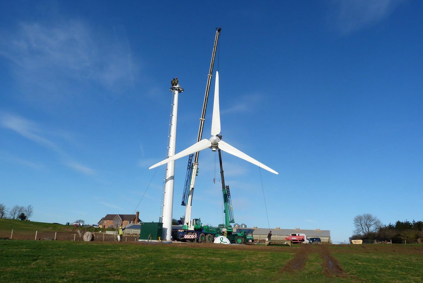 Wind Turbine Telescopic Crane Hire