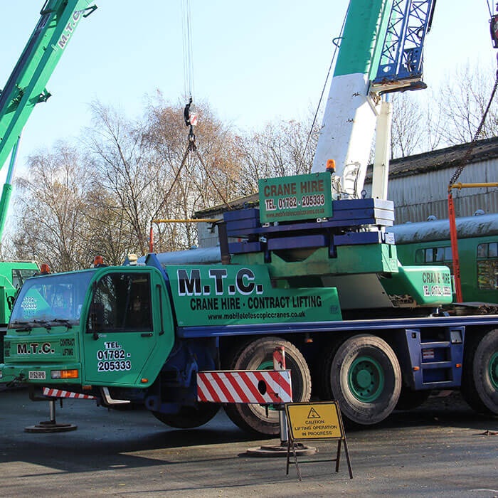 Telescopic Crane in Staffordshire